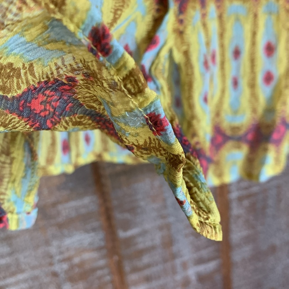 Sundance silk button down blouse XS - Picture 7 of 8